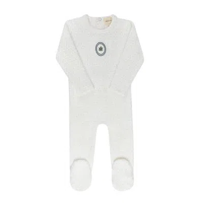 Ely's & Co. Kids'  Embroidered Floral Dot Collection In White