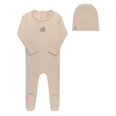 Ely's & Co. Babies'  Floral Embroidered Collection In Pink