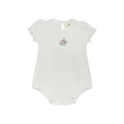 Ely's & Co. Babies'  Floral Embroidered Collection In White
