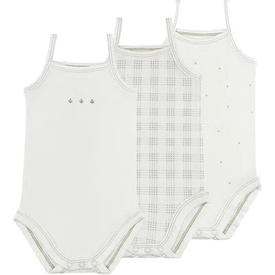 Ely's & Co. Kids'  Floral Plaid Collection In White