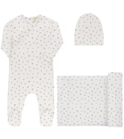 Ely's & Co. Kids'  Floral Pointelle Collection In Multi