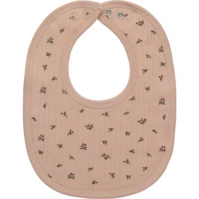 Ely's & Co. Kids'  Floral Pointelle Collection In Brown