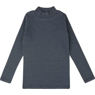 Ely's & Co. French Terry Autumn Kids Collection In Blue