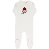 Ely's & Co. French Terry Autumn Kids Collection In White
