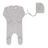 Ely's & Co. Kids'  Garden Floral Print Collection In Gray