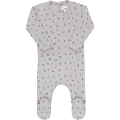 Ely's & Co. Kids'  Garden Floral Print Collection In Gray