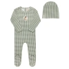 Ely's & Co. Kids'  Gingham Owl Collection In Green