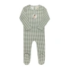 Ely's & Co. Kids'  Gingham Owl Collection In Gray
