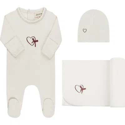 Ely's & Co. Kids'  Heart & Star Collection In Neutral