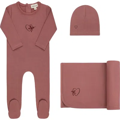 Ely's & Co. Kids'  Heart & Star Collection In Brown