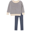 Ely's & Co. Kids'  Looms Distressed Knit Collection In Blue