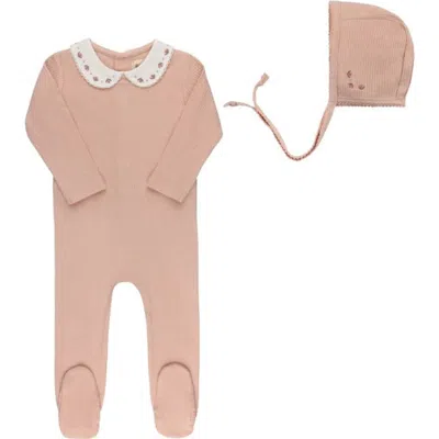 Ely's & Co. Kids'  Looms Embroidered Trim Collection In Pink