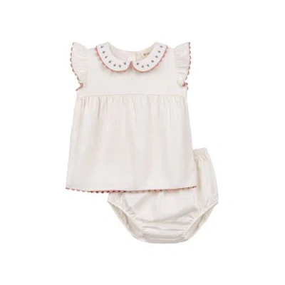Ely's & Co. Babies'  Looms Wave Collection In Ivory