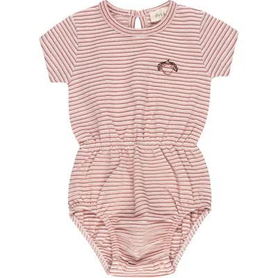 Ely's & Co. Babies'  Metallic Stripe Collection In Pink