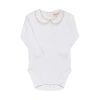 Ely's & Co. Modal Bodysuit In Beige