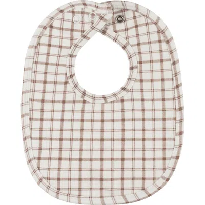 Ely's & Co. Kids'  Modal French Terry Plaid Sheep Collection In Brown