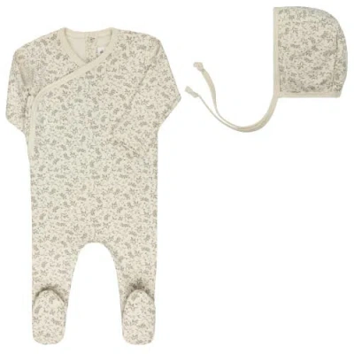 Ely's & Co. Kids'  Modal French Terry Vine Collection In Gray