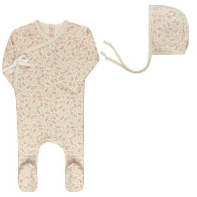 Ely's & Co. Kids'  Modal French Terry Vine Collection In Neutral