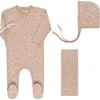Ely's & Co. Kids'  Modal French Terry Vine Collection In Neutral