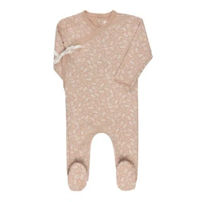 Ely's & Co. Kids'  Modal French Terry Vine Collection In Pink