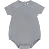Ely's & Co. Organic Cotton Amore Pointelle Collection In Gray