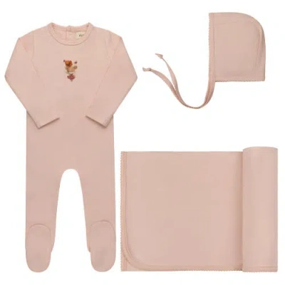 Ely's & Co. Babies'  Playful Mouse Collection In Pink