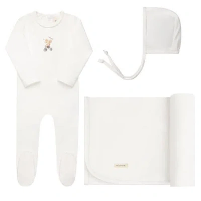 Ely's & Co. Kids'  Playful Mouse Collection In White