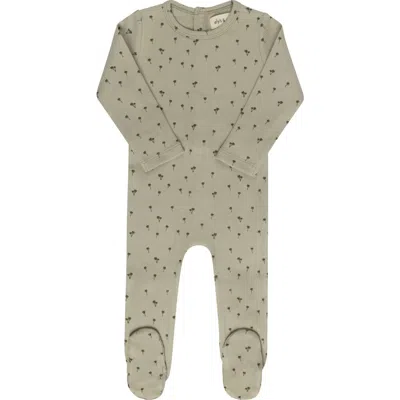 Ely's & Co. Babies'  Printed Palm Trees Collection In Green