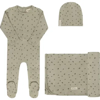 Ely's & Co. Babies'  Printed Palm Trees Collection In Green