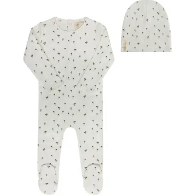 Ely's & Co. Babies'  Printed Palm Trees Collection In Neutral