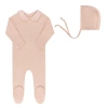 Ely's & Co. Ribbed Embroidered Collar Collection In Neutral