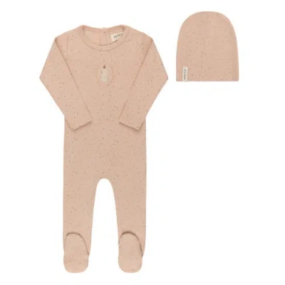 Ely's & Co. Kids'  Speckled Bunny Collection In Brown