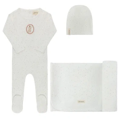 Ely's & Co. Kids'  Speckled Bunny Collection In Gray