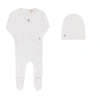Ely's & Co. Kids'  Squiggle Pointelle Collection In Boys Cream