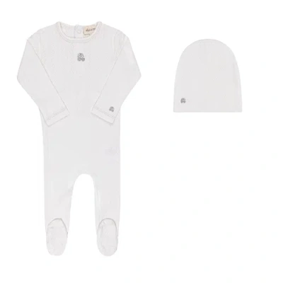 Ely's & Co. Kids'  Squiggle Pointelle Collection In Boys Cream
