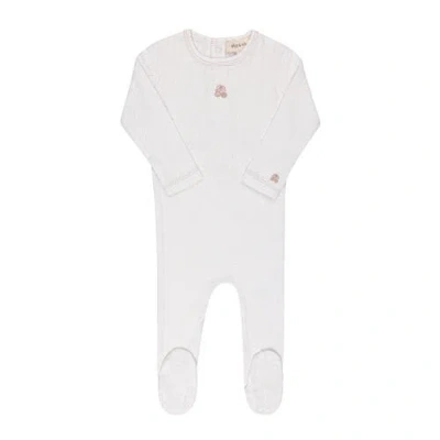 Ely's & Co. Kids'  Squiggle Pointelle Collection In Girls Cream