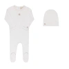 Ely's & Co. Kids'  Squiggle Pointelle Collection In Girls Cream
