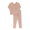 Ely's & Co. Kids'  Velour Center Floral Collection In Pink