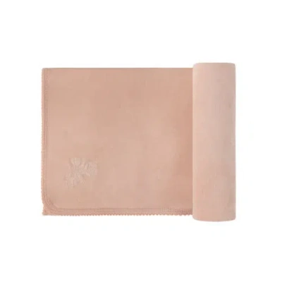 Ely's & Co. Velour Center Floral Collection In Pink