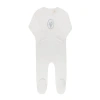 Ely's & Co. Kids'  Velour Center Floral Collection In White