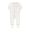 Ely's & Co. Kids'  Velour Embroidered Bird & Butterfly Collection In Ivory