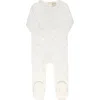 Ely's & Co. Kids'  Velour Embroidered Floral Collection In White