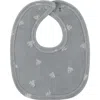 Ely's & Co. Babies'  Velour Leaf Pattern Collection In Gray