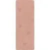 Ely's & Co. Velour Leaf Pattern Collection In Pink
