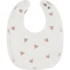 Ely's & Co. Babies'  Velour Leaf Pattern Collection In White