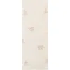 Ely's & Co. Velour Leaf Pattern Collection In White
