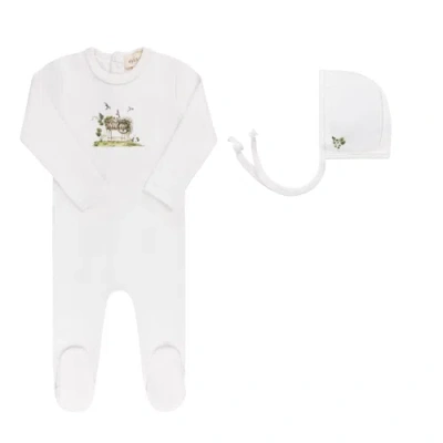 Ely's & Co. Kids'  Watercolor Cradle Collection In White