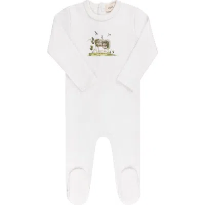 Ely's & Co. Kids'  Watercolor Cradle Collection In White