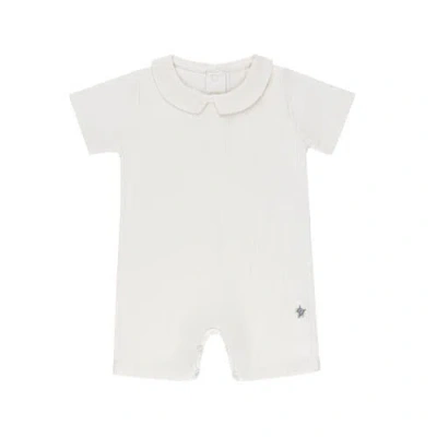 Ely's & Co. Kids'  Wide Rib Cotton In White