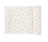 Ely's & Co. Ribbed Cotton Zipper Blanket Collection In Floral Pin Dot
